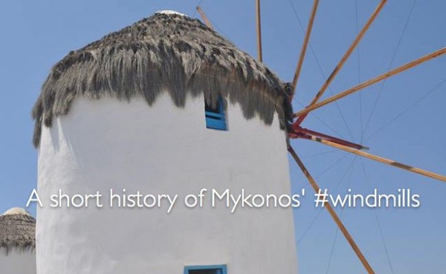 Gone with the wind: A short history of Mykonos' windmills