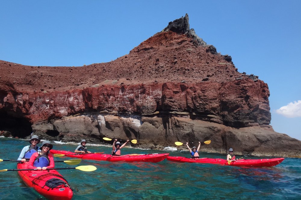 Paddling by