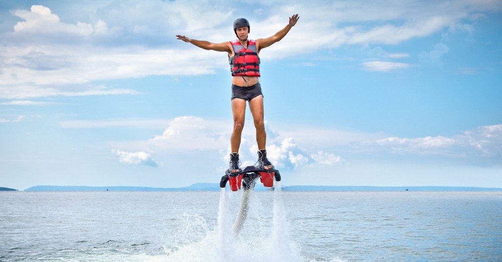 flyboard at Mykonos