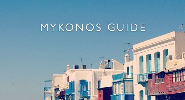 mykonos guide 2016