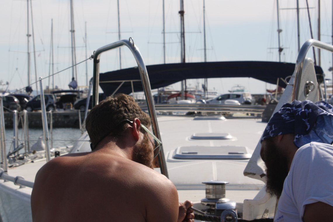 our boat's crew