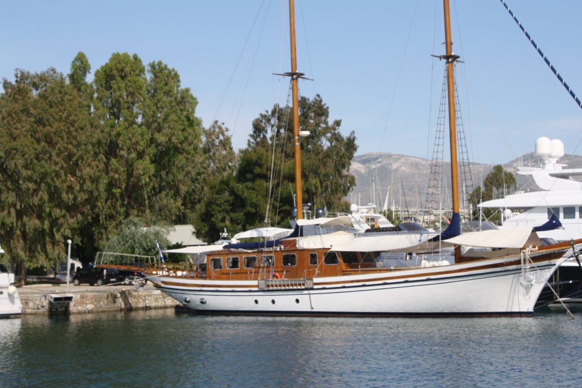 traditional boat moored