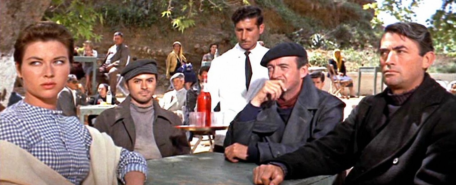 “Guns of Navarone” - directed by J. Lee Thomson, 1961 – starring Gregory  Peck, Anthony Queen, David Nieven and Irine Papa